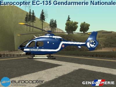 Eurocopter EC-135 para GTA San Andreas