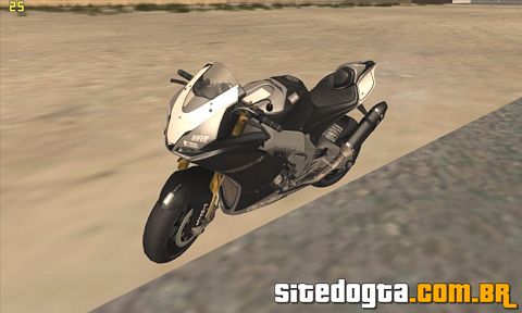 Aprilia RSV4 Black edition para GTA San Andreas