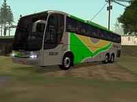 Ônibus Marcopolo Paradiso 1200 da Brasil SUL para GTA San Andreas