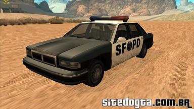 Carro da polícia de San Fierro San Fierro GTA San Andreas