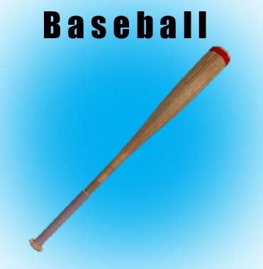 Taco de baseball de madeira