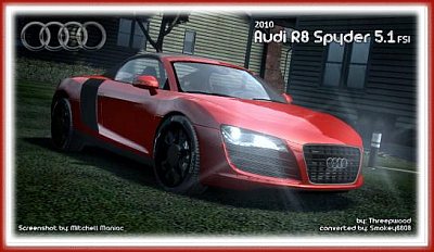 Audi R8 Spyder 2010