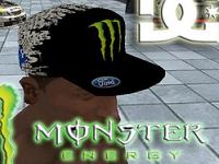 Boné Monster Energy Ken Block para GTA San Andreas