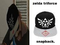 Boné Zelda Triforce para GTA San Andreas