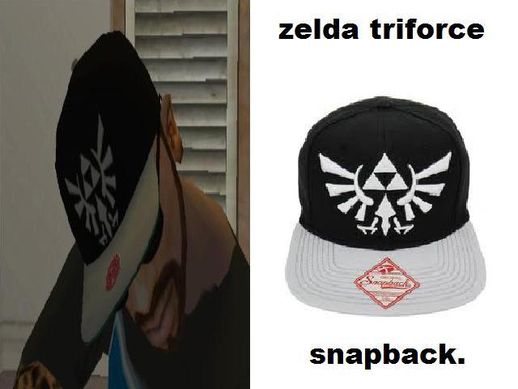 Bon Zelda Triforce para GTA San Andreas