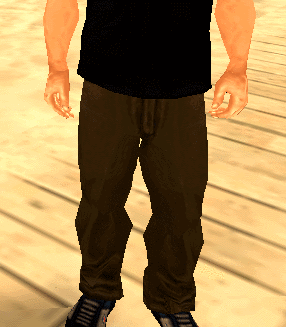 Calça jeans Brown Denim para GTA San Andreas
