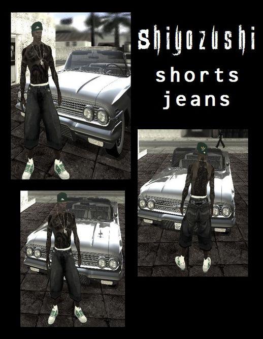 Short Jeans para GTA San Andreas