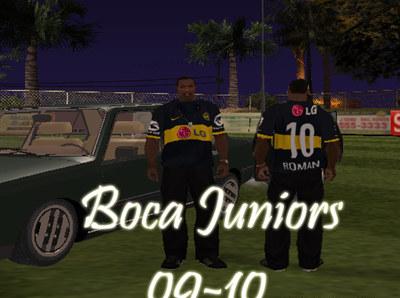 Camisa do Boca Juniors 2010 para GTA San Andreas