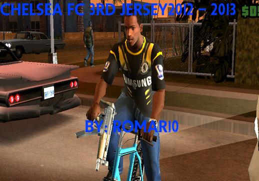 Camisa do Chelsea 2012 preta para GTA San Andreas