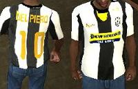 Camisa Juventus 2008 para GTA San Andreas