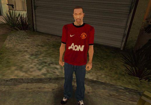 Camisa do Manchester United 2013 para GTA San Andreas