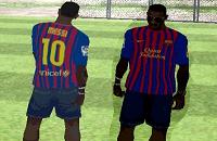 Camisa Messi do Barcelona 2012 para GTA San Andreas