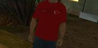 Camisa Turquia para GTA San Andreas