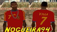 Camisa Villa da Espanha para GTA San Andreas