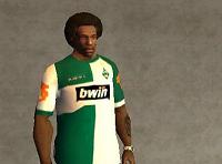 Camisa Werder Bremen para GTA San Andreas