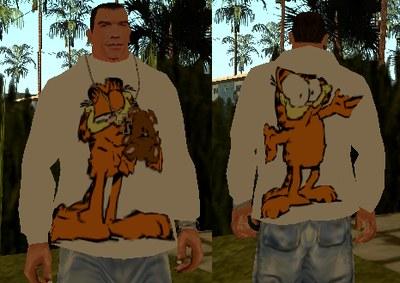 Jaqueta do Garfield para GTA San Andreas