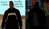 Jaqueta Metallica Black Album para GTA San Andreas