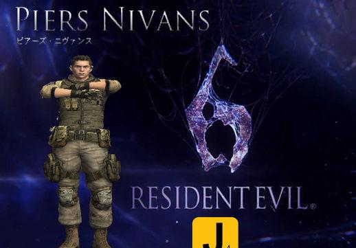 Skin do Piers Nivans do Resident Evil 6 para GTA San Andreas