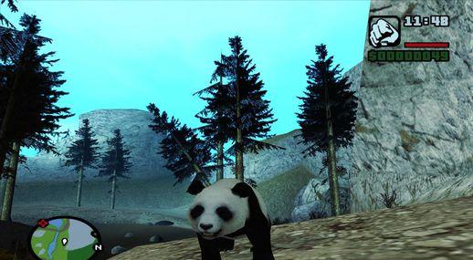Skin do Panda gigante para GTA San Andreas