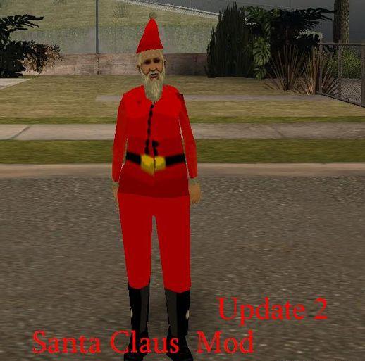 Skin do Papai Noel para GTA San Andreas