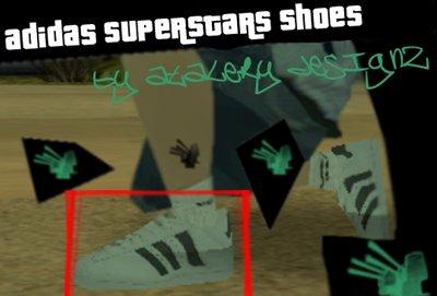 Tnis Adidas Superstar para GTA San Andreas