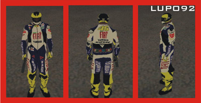 Uniforme do Valentino Rossi para GTA San Andreas