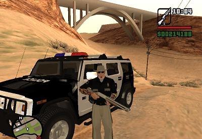 Uniforme de Xerife para GTA San Andreas