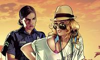 GTA V - Artwork de mulher detida