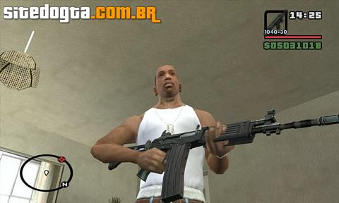 Fuzil Galil SAR para GTA San Andreas