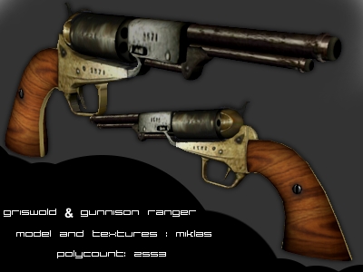 Revolver Griswold & Gunnison Ranger para GTA San Andreas