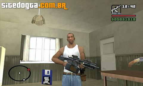 Fuzil HK-23E para GTA San Andreas