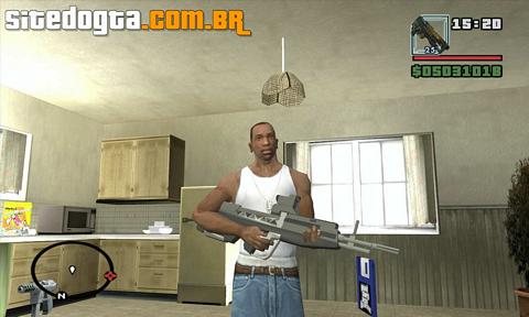 Rifle Halo Reach DMR para GTA San Andreas