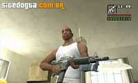 Fuzil M4 com baioneta para GTA San andreas