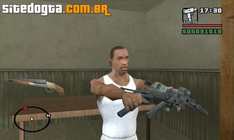 Submetralhadora MP7 para GTA San Andreas