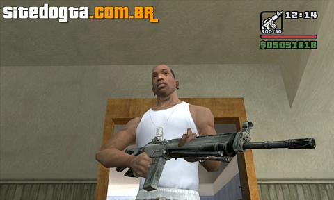 Fuzil SG-550 para GTA San Andreas