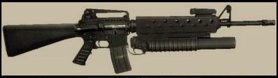 Fuzil M16A4 M203 para GTA San Andreas