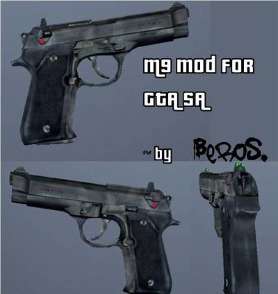 Pistola M9 para GTA San Andreas