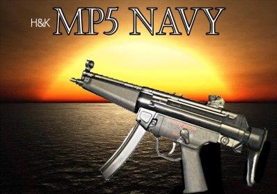 Submetralhadora H&K MP5 Navy para GTA San Andreas