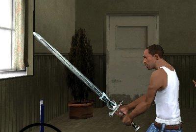 Espada Gotica para GTA San Andreas