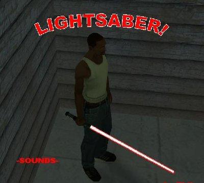 Sabre de luz para GTA San Andreas