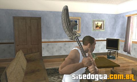 Armas do Alien vs Predator 3 para GTA San Andreas