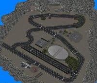 Mapa de pistas de corrida