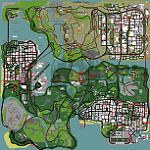 Mapas de armas do GTA San Andreas