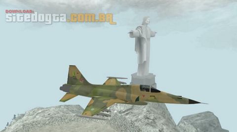 Mod do Cristo Redentor no Mount Chilliad para GTA San Andreas