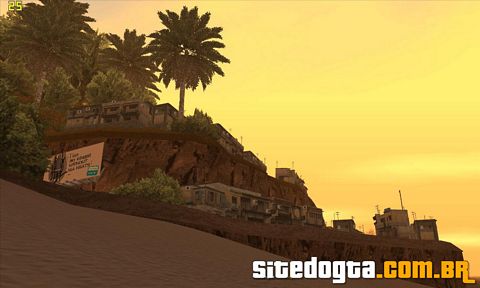 Mod da Favela do Rio de Janeiro - Slum para GTA San Andreas
