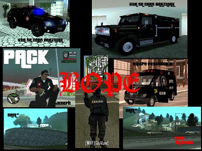 Pack do B.O.P.E. mais favela