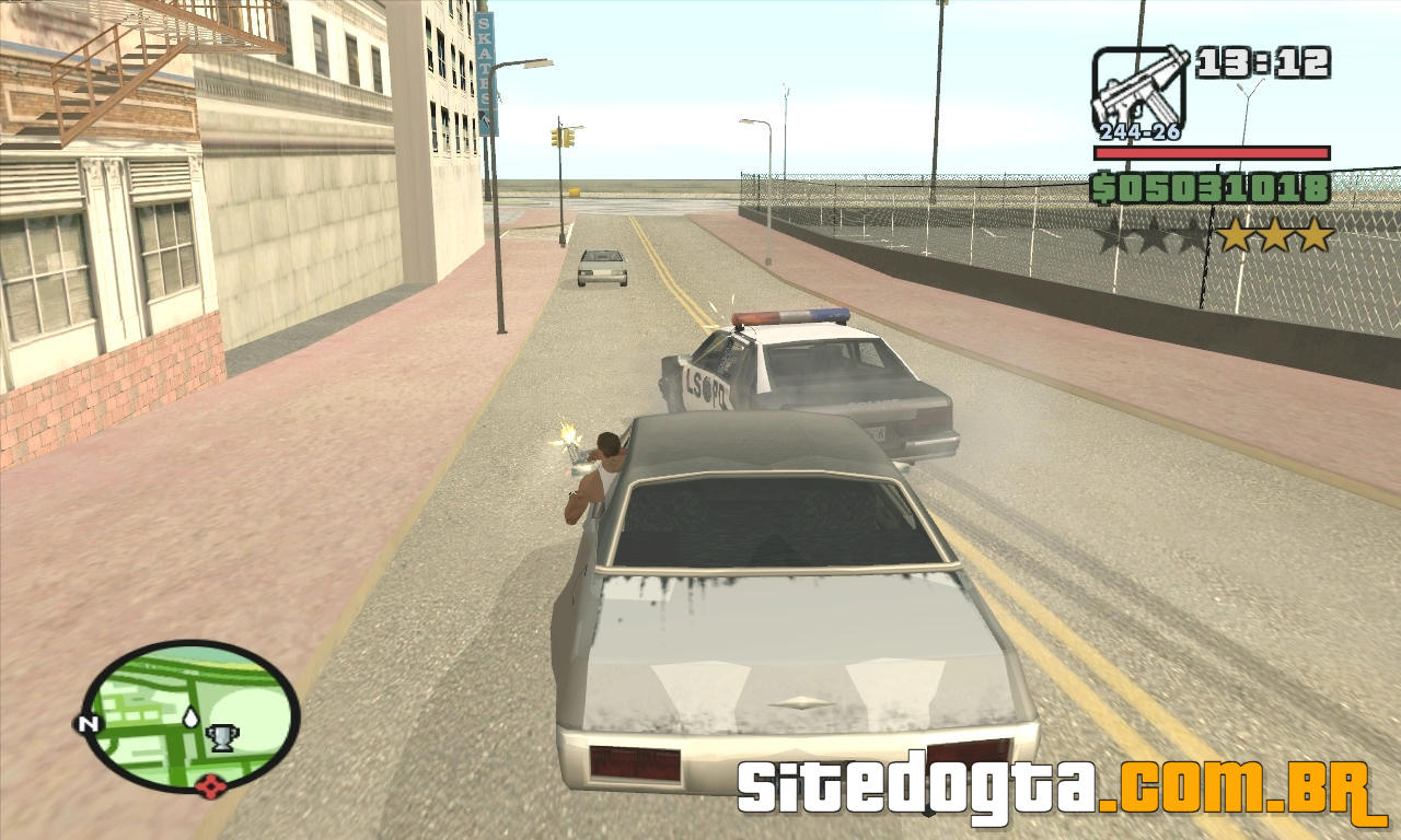 Dirigindo Rodotrem - GTA San Andreas 