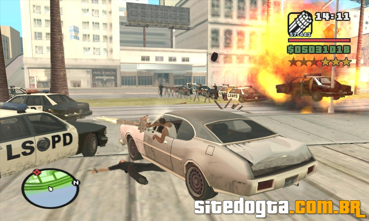 Dirigindo Rodotrem - GTA San Andreas 