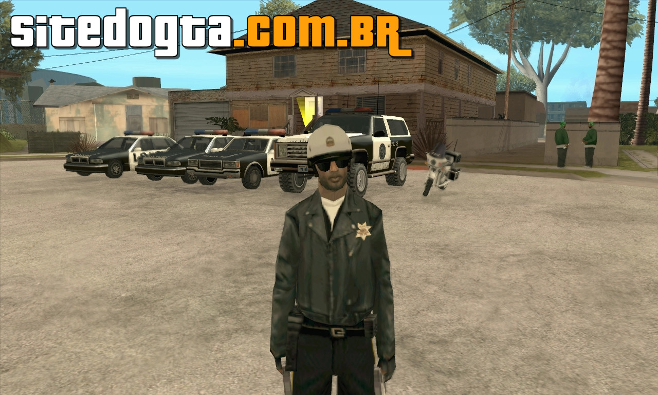 Como ser um policial no gta sa sem mod 