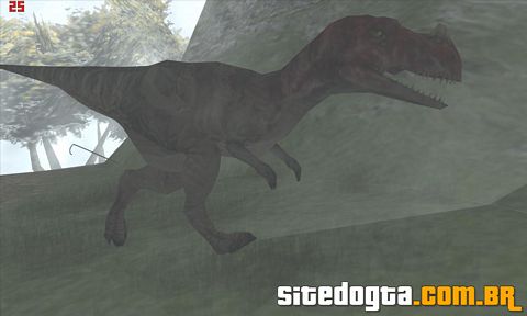 Mod do Ceratossauro para GTA San Andreas